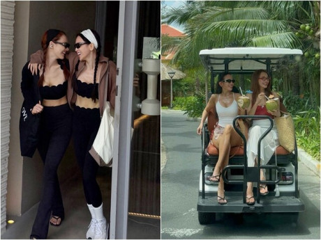 Đôi bạn thân nổi tiếng nóng bỏng xuống phố cùng nhau: Người sống sướng trong "biệt phủ" 70 tỷ, người 40 tuổi chưa chồng
