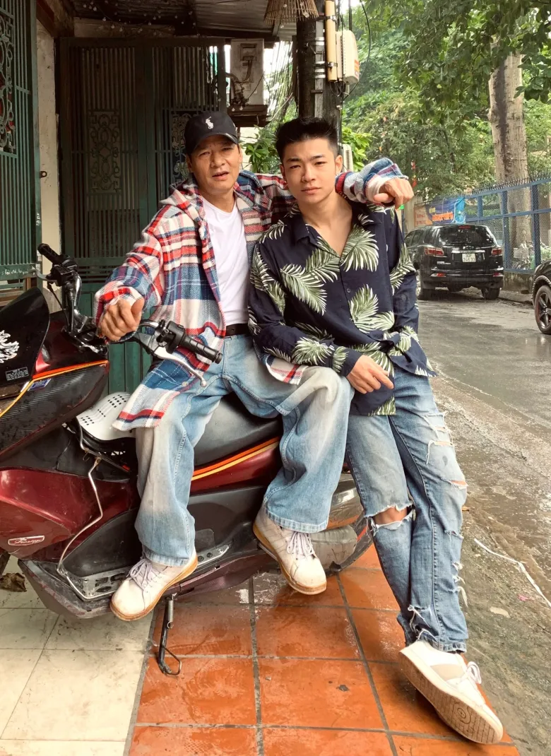 Con trai cả của NSƯT Võ Hoài Nam là diễn viên Võ Hoài Vũ.