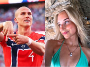 Giải trí - Vợ sắp cưới của cầu thủ Na Uy: "Vượt cạn" khi bạn trai đấu ở World Cup 2026, vóc dáng khi bầu thanh mảnh khó tin