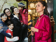Giải trí - Mỹ nhân Việt ở ẩn chăm 3 con với chồng đại gia, 44 tuổi vừa trở lại làm "Hoàng hậu" đã có thêm "tin vui"