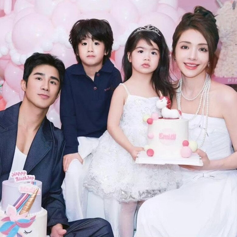 Vợ chồng diễn viên hiện đang có tổ ấm viên mãn với 2 nhóc tì.