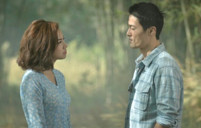 Johnny Trí Nguyễn sánh đôi cùng người đẹp Đinh Ngọc Diệp trong Cưới Ngay Kẻo Lỡ.