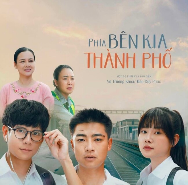 Nhân vật Cương trong phim Phía Bên Kia Thành Phố là vai chính đầu tay của Võ Hoài Vũ.