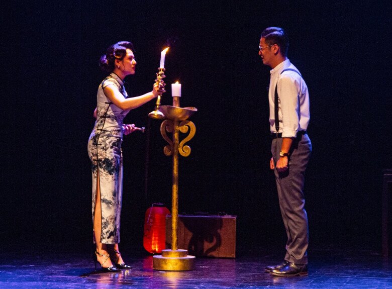 Việt Hoa vai Phồn Y trong trích đoạn Lôi Vũ, vai diễn giúp cô giành Huy chương vàng Cuộc thi tài năng sân khấu kịch nói 2020.