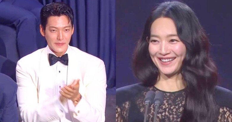 Kim Woo Bin “đỏ mặt tía tai” vì ngượng ngùng khi bị bạn trêu.