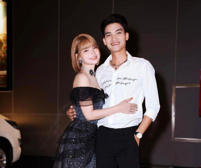 Hậu phương của anh là bà xã Thảo Vy.