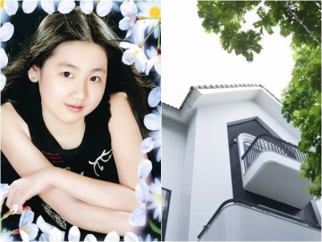 Bé gái nằm dưới thùng xe hàng, hồi nhỏ bụ bẫm dễ thương, giờ là Á hậu sống sướng trong biệt thự 250 tỷ
