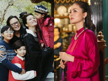 Giải trí - Mỹ nhân Việt ở ẩn chăm 3 con với chồng đại gia, 44 tuổi vừa trở lại làm "Hoàng hậu" đã có thêm "tin vui"