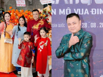 Giải trí - Nam diễn viên đóng vai quân sư vua Đinh Tiên Hoàng: Ngoài đời là NSND nổi tiếng, 3 con có ngoại hình "sao y bản chính"