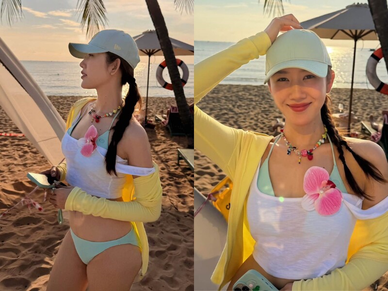 Mới đây, diễn viên Thúy Ngân đã khiến nhiều khán giả trầm trồ khi khoe bộ ảnh diện bikini, khoe dáng nóng bỏng trong chuyến du lịch hè.