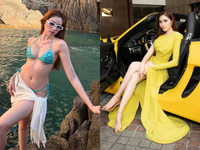 Nữ MC lái xe sang mui trần chạy show nay diện bikini khoe chân dài eo thon, có bộ sưu tập đồ hiệu bạc tỷ