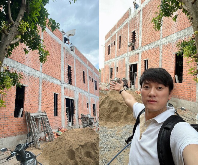 Quách Ngọc Tuyên xây nhà 10 phòng ngủ dành tặng bố mẹ.