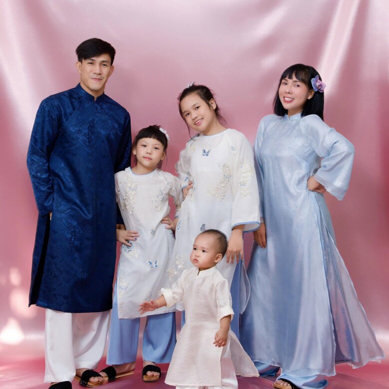 Gia đình hạnh phúc của “anh tài” Nguyễn Trần Duy Nhất.