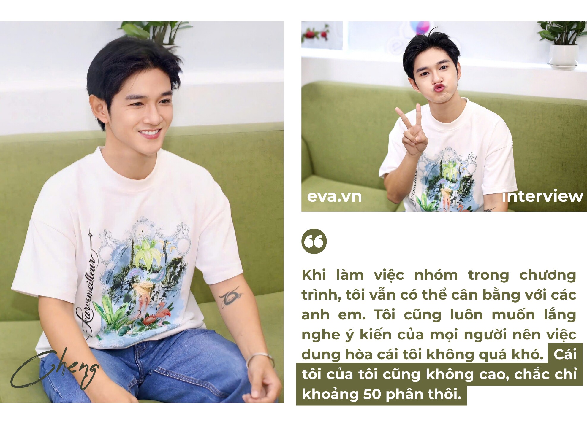 XEM VIDEO: Cheng chia sẻ về tình hình chạy show sau chương trình.