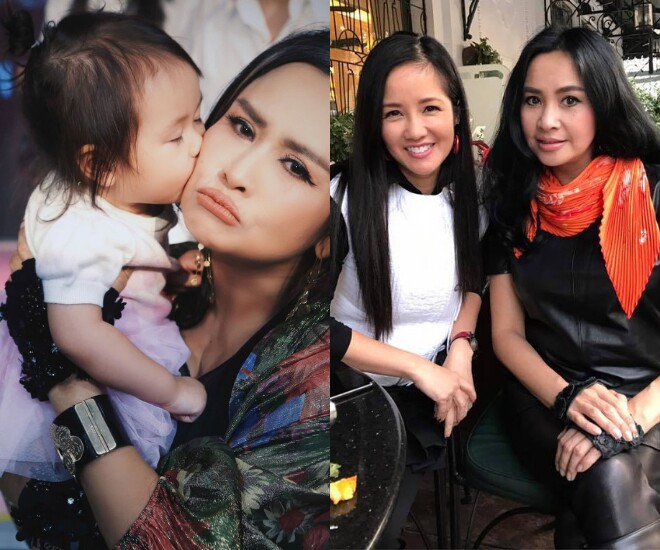 NSND Thanh Lam say đắm cháu ngoại đáng yêu, gọi nhóc tì là “Bống Bao”.