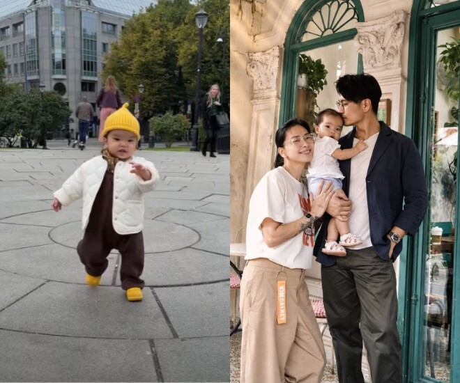 Chứng kiến sự dạn dĩ của bé Gạo, Ngô Thanh Vân hài hước gọi nhóc tì là “Hoa hậu thân thiện”.