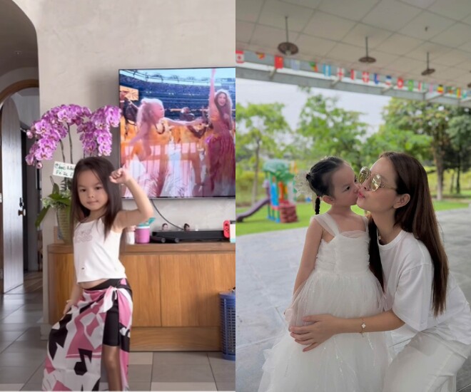 Con gái út của Phạm Quỳnh Anh được nhận xét như “bản sao” của mẹ.
