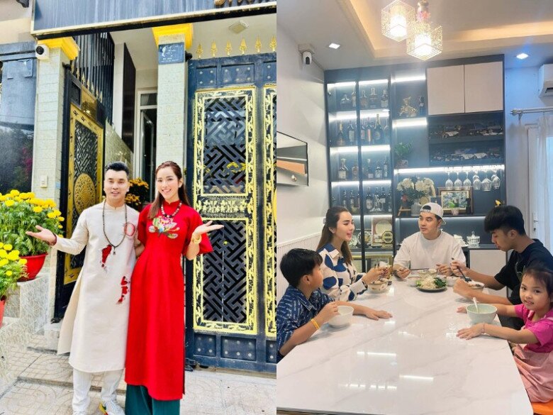 Gia đình Ưng Hoàng Phúc và Kim Cương có nhà ở khắp nơi.