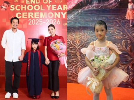 Con gái Quang Tuấn tốt nghiệp trường quốc tế, ngoại hình xinh đẹp giống mẹ lại còn giỏi múa ballet
