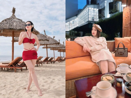 Đẹp - Mỹ nhân Nhật Ký Vàng Anh diện đồ tắm khoe dáng nóng bỏng, đập thông 2 căn chung cư làm nhà ở, "phủ" đồ hiệu đắt đỏ