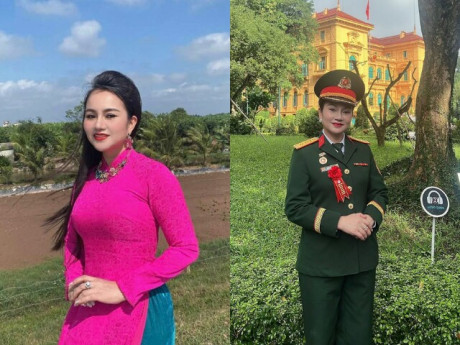Cô thợ may nay là NSND xinh đẹp mang hàm Thượng tá, sống hạnh phúc bên chồng làm cùng ngành