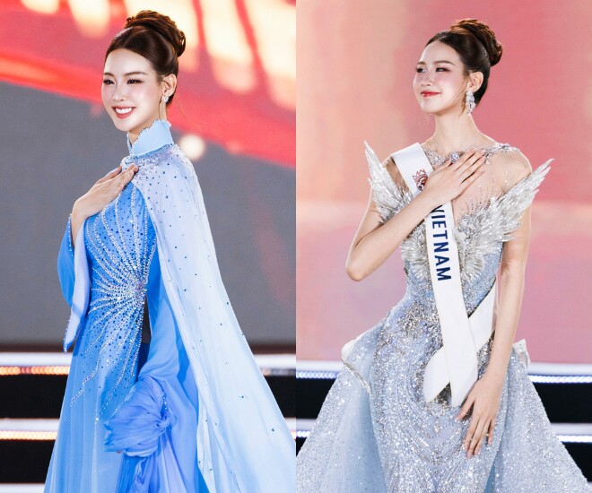 Lê Nguyễn Bảo Ngọc tỏa sáng trong đêm Chung kết Miss World 2026.