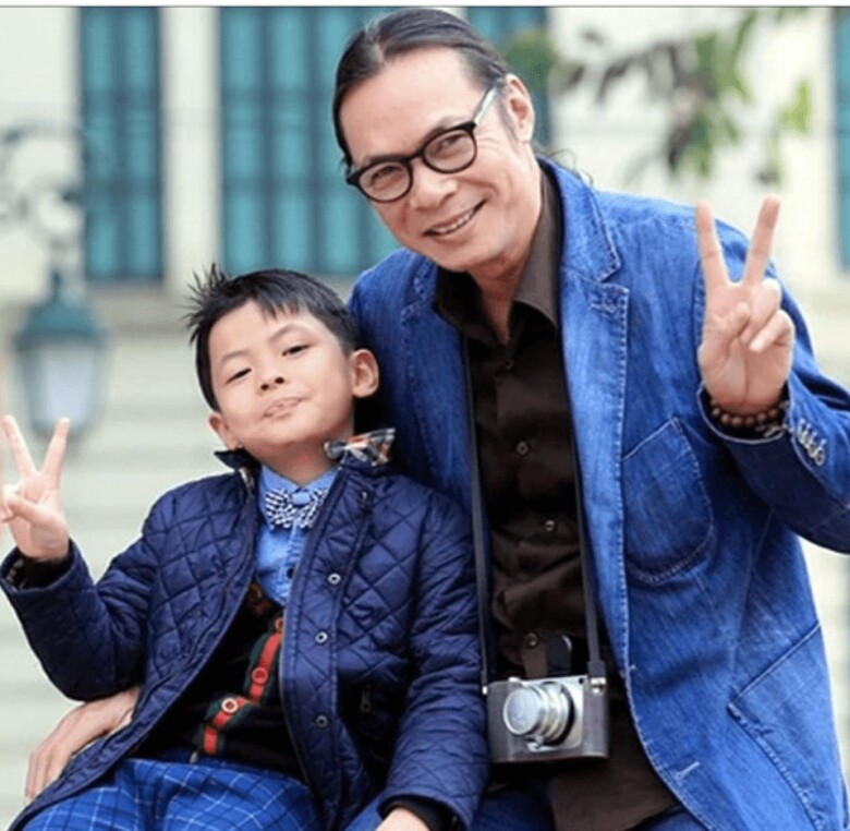 Con trai NSND Trần Lực từng gây sốt khi tham gia chương trình Bố ơi! Mình đi đâu thế? năm 2014.