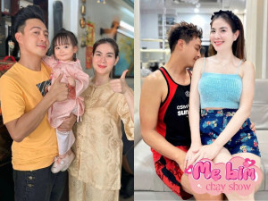 Mỹ nhân Vbiz cho con gái 2 tuổi học trường song ngữ, chạy show từ trong nước đến quốc tế, được chồng cưng chiều hết mực