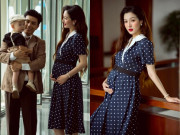 Giải trí - Vợ Hồ Quang Hiếu hạnh phúc báo tin mang bầu lần 2, quyết tâm cùng chồng ca sĩ "3 năm sinh 2 bé"
