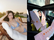 Nữ sinh THPT chuyên Hùng Vương diện bikini khoe dáng căng tràn, 26 tuổi độc thân giàu có, thỉnh thoảng khoe vài sổ đỏ