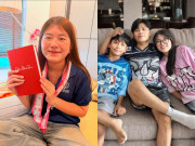Giải trí - Nguyễn Văn Chung đi quay show nhưng 2 con là người được lợi, ái nữ từ Úc trở về nhận quà còn nhắc khéo bố