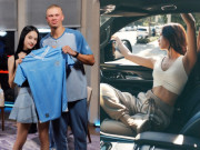 Đẹp - Mỹ nhân đẹp nhất thế giới khiến Erling Haaland đỏ bừng mặt khi ngồi cạnh, có gương mặt tỉ lệ vàng, nhà trải dài khắp nơi