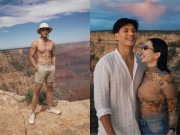 Đẹp - Lâm Bảo Châu khoe body 6 múi khi du ngoạn Grand Canyon