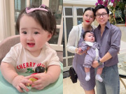 Giải trí - Con gái Phương Lê - NSƯT Vũ Luân khoe răng sữa và môi chúm chím cực đáng yêu, lần nào xuất hiện cũng như búp bê