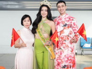 Đẹp - Hoa hậu Emoura Phạm lên đường dự thi Miss Grand International 2026 tại Thái Lan