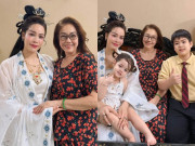 Giải trí - Nhật Kim Anh thân thiết bên mẹ chồng cũ, hóa chị Hằng đón Trung thu bên 2 con