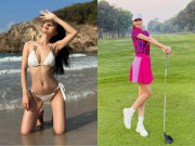 Đẹp - Cô công nhân cao gần 1m8 chăm mặc bikini khoe dáng gợi cảm, tuổi thơ đi xin ăn nay chơi golf "như cơm bữa"
