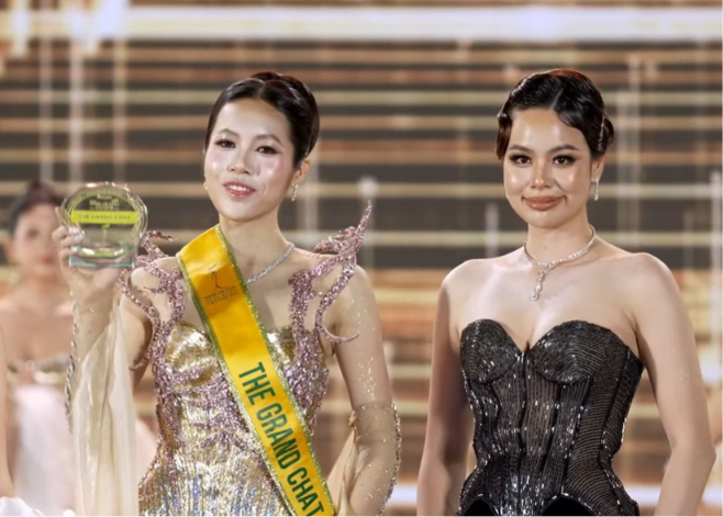 Trực tiếp Chung kết Miss Grand Vietnam 2026: Tân Hoa hậu chính thức gọi tên amp;#34;bông hồng laiamp;#34; Emoura Phạm - 34