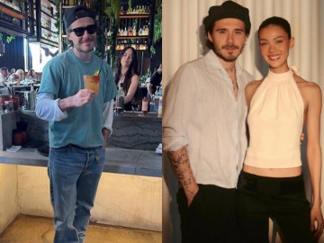 Brooklyn Beckham tỏ thái độ khi bị vợ chê gu thời trang