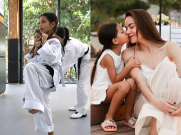 Con gái 2 quốc tịch của Hồ Ngọc Hà học từ múa ballet đến võ thuật, 6 tuổi ra dáng tiểu thư "tài sắc vẹn toàn"
