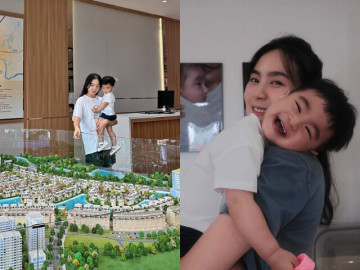 Giải trí - Con trai Mai Ngọc 1 tuổi đã xách túi tặng bạn gái, được mẹ dẫn đi xem nhà để sau này cưới vợ