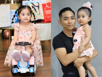 Con gái út Khánh Thi - Phan Hiển có niềm yêu thích không đổi với xe, thừa hưởng đam mê tốc độ từ bố kiện tướng dancesport