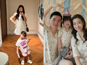 Con gái Hoa hậu Đỗ Mỹ Linh nhí nhố cực đáng yêu, được mẹ "phục vụ" như khách hàng VIP