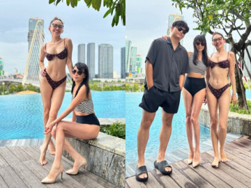 Giải trí - Mẹ ruột Tóc Tiên về nước hội ngộ con gái, từng căng thẳng xa mặt cách lòng nhiều năm nay cùng khoe dáng nóng bỏng