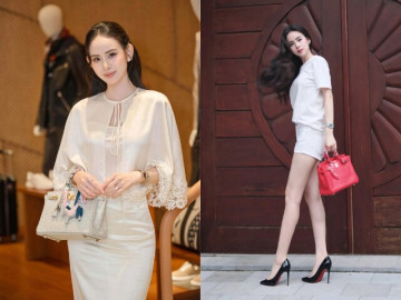 Thời trang - Dâu hào môn Hương Liên dùng loạt túi Hermes hơn 3 tỷ đồng