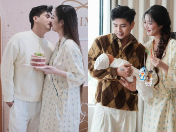 Hồ Quang Hiếu được bà xã kém 17 tuổi tổ chức sinh nhật trong bệnh viện, đón thêm thiên thần nhỏ ngay dịp vui