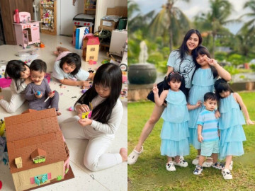 Giải trí - 3 bình rượu mơ của Vân Trang cực yêu chiều em trai, bày cả phòng đồ chơi trong biệt thự 1.000m2