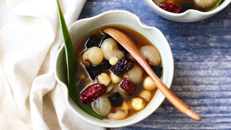 Chè hạt sen táo đỏ thơm ngon, giàu dưỡng chất (Ảnh minh hoạ) 