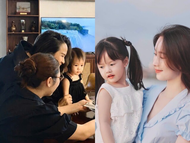 Sao Việt 24h: NSND Thanh Lam và cháu ngoại thi nhau thổi nến sinh nhật; Con gái Đặng Thu Thảo lớn phổng phao, cao tới vai bà