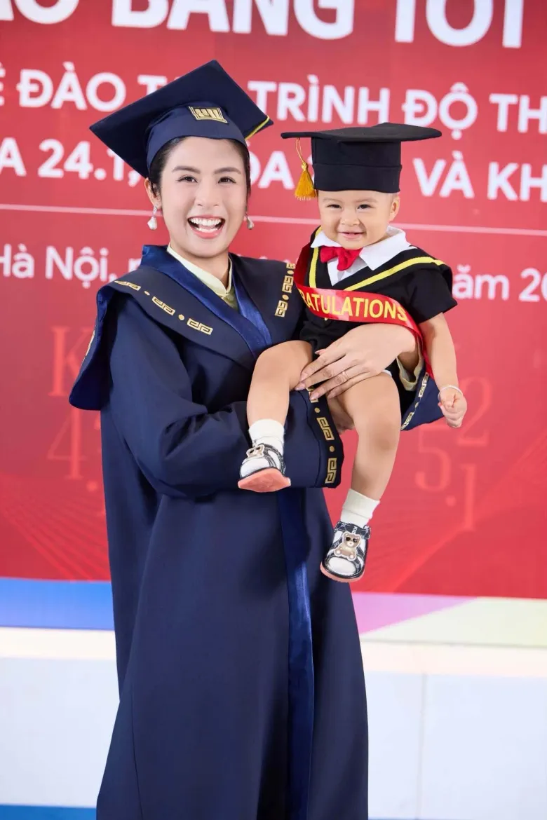Hiện con trai của Ngọc Hân vừa tròn 1 tuổi.